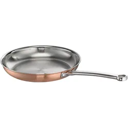 Schulte-Ufer BratDe Luxe i Kupfer, Pfanne + Kochtopf, Bronze
