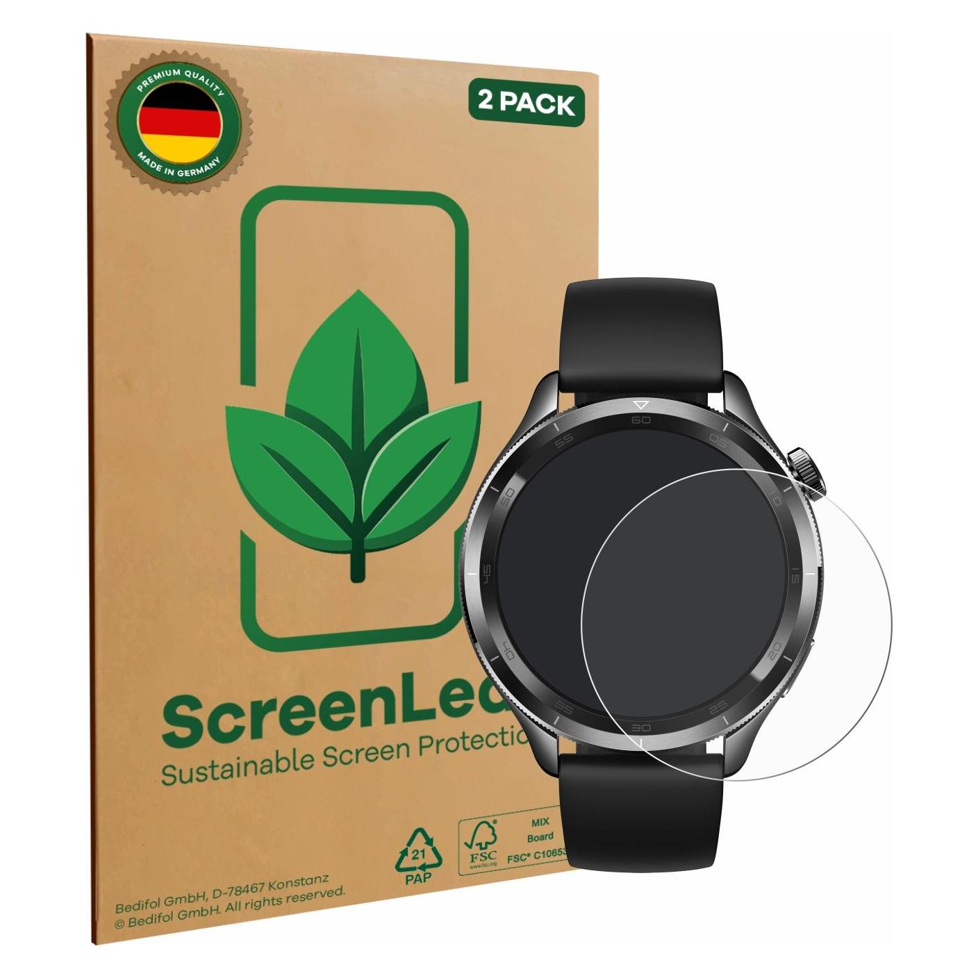ScreenLeaf Schutzfolie nachhaltiger Displayschutz Display Schutz Folie Klar Transparent (6157118)