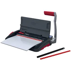 GBC CombBind CB12 Kunststoffbindegerät schwarz/silber
