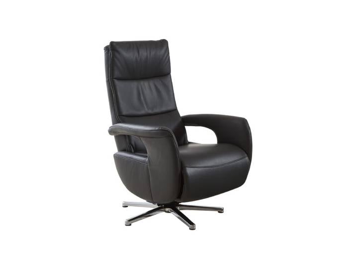 Couchliebe Lucky large Relaxsessel Leder Drehfunktion, manuelle Rückenteilverstellung, manuelle Fußteilverstellung, manuelle Kopfteilverstellung Zeitlos
