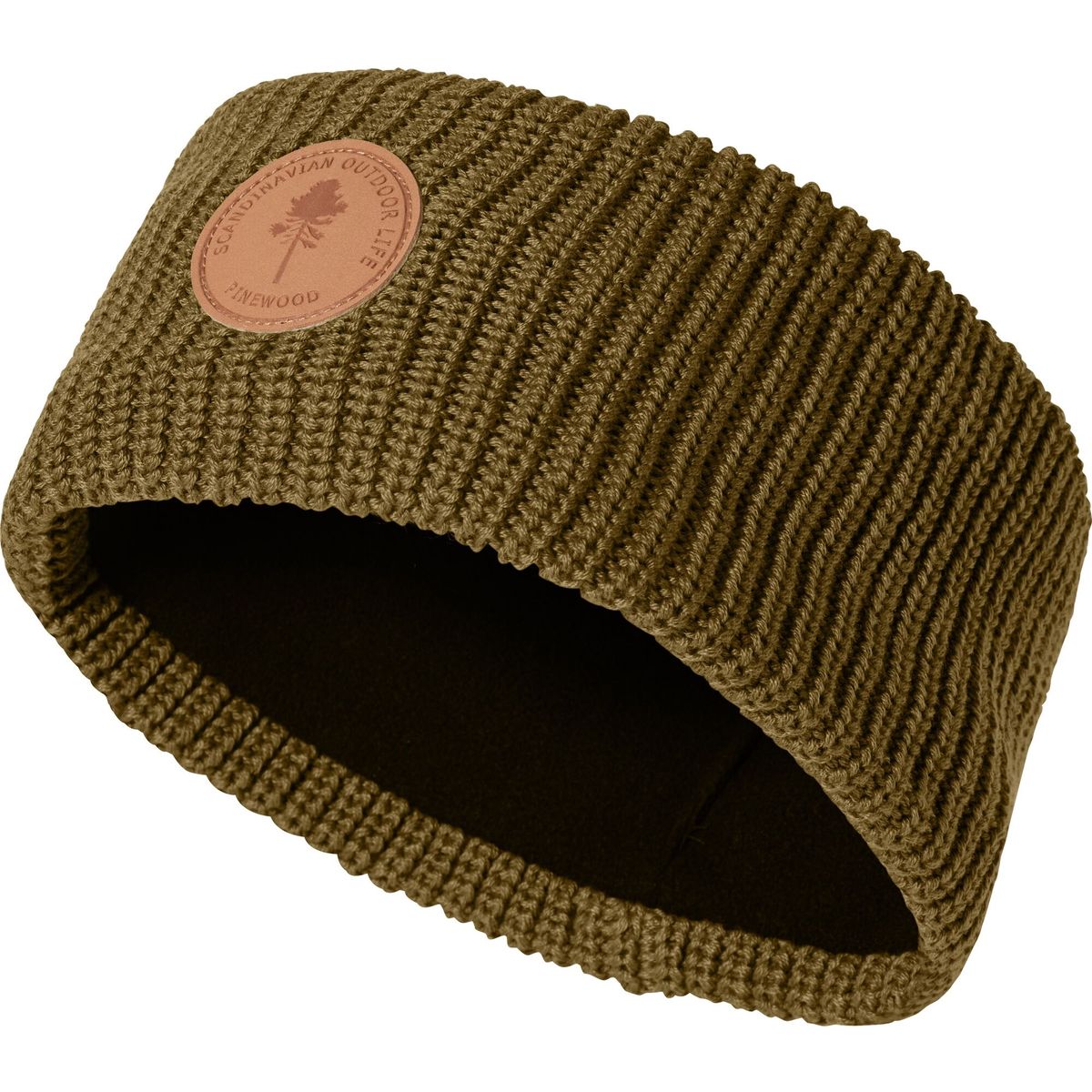 Pinewood Knitted Headband olive green (770) Unisize 1-11910770406