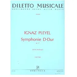 Sinfonie D-Dur op.3,1 für Orchester Partitur, Fachbücher von Ignaz Joseph Pleyel