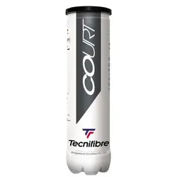 Tennisbälle - Tecnifibre - COURT (4er Dose)