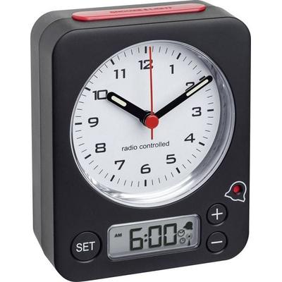 TFA Analoger Funk-Wecker mit digitaler Alarmeinstellung COMBO
