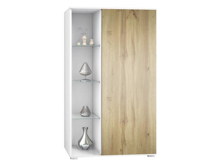VITRINE Davos Eiche Wotan