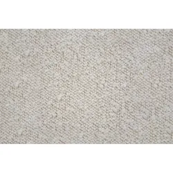 KOPFTEIL gepolstertes – hellbeiger Bouclé-Stoff - 90 cm
