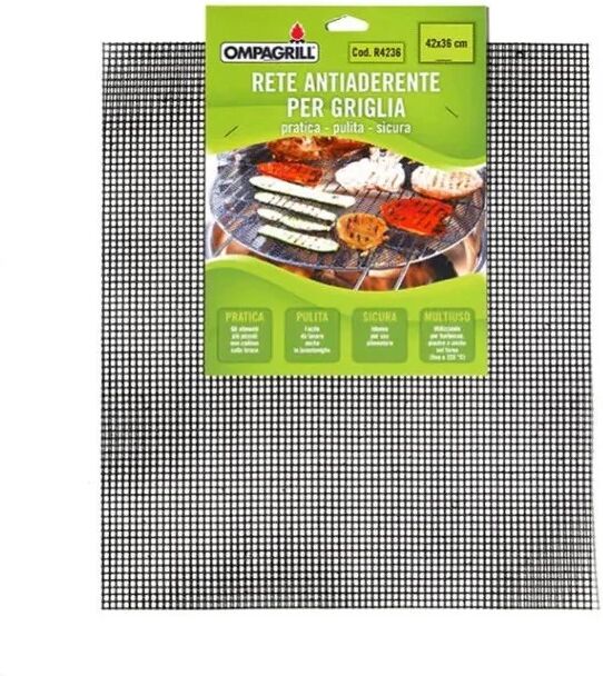 Ompagrill RETE ANTIADERENTE PER GRIGLIA 42X36