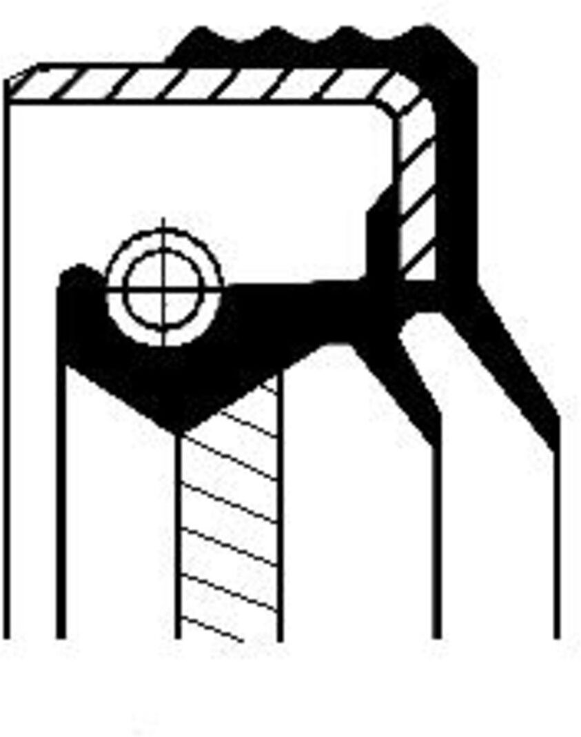 Wellendichtring, Differential CORTECO 01026331B