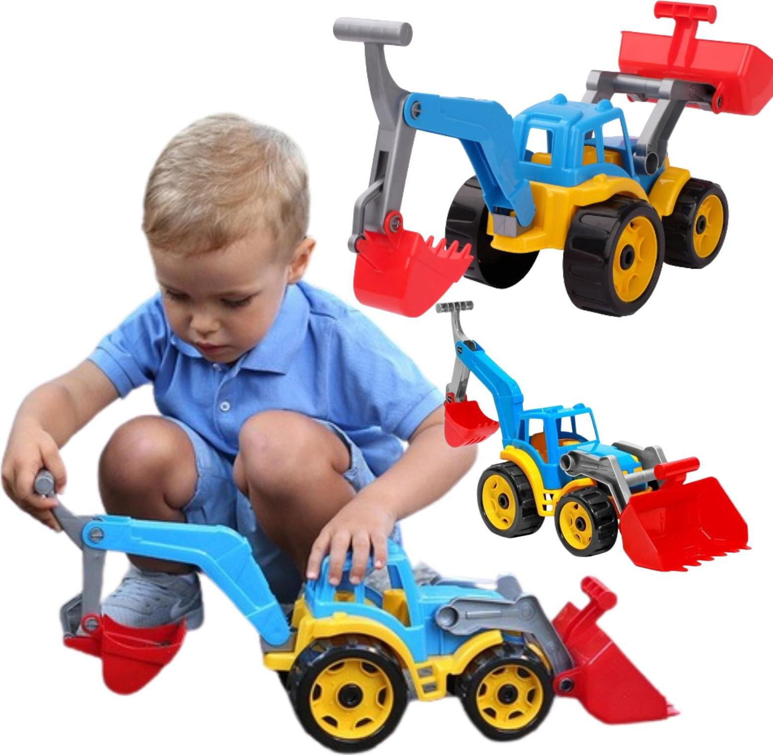Technok Graafmachine 3671 Grote Tractor met Graafmachines
