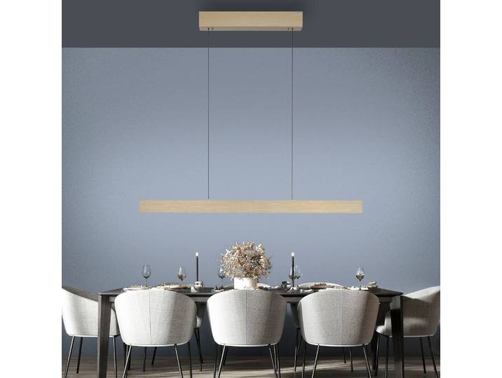 PURE Hängeleuchte E-Motion, dimmbar, messing / gold, für Wohn- / Esszimmer, Aluminium, Modern