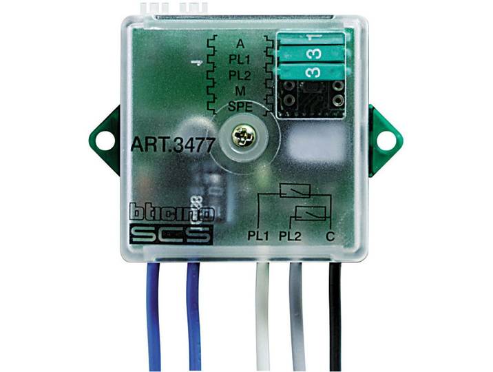 Bouton d'interface Installation double MyHome bticino 3477