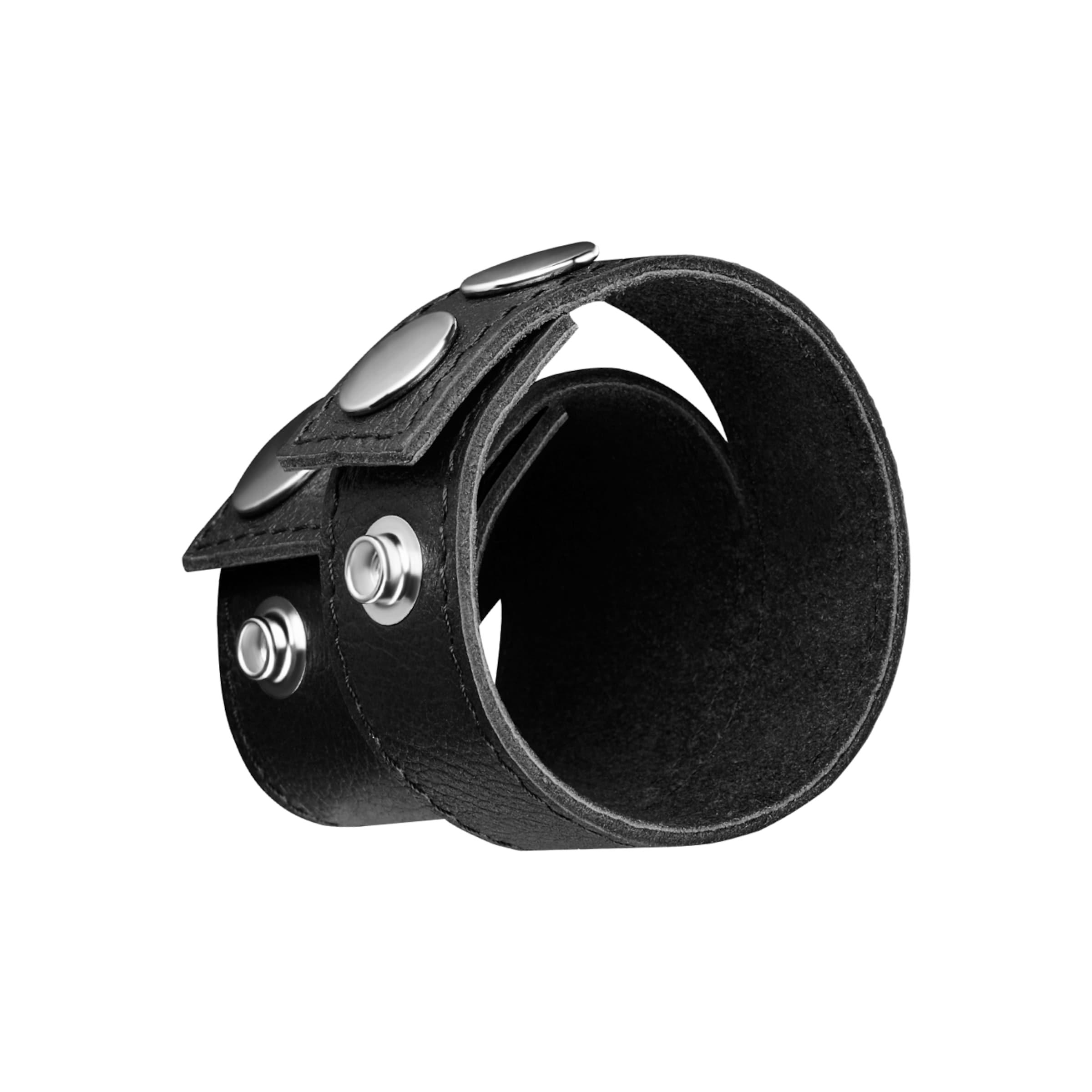 Leder-Penisgurt mit Hoden stretcher