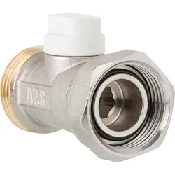 Kugelventil EUROKONUS 3/4'' mit Schraubendreherbedienung und Überwurfmutter