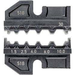 Knipex 97 49 30 Crimpeinsatz Unisolierte Stoßverbinder 1.5 bis 4 mm² Passend für Marke (Zangen) Knipex 97 43 200, 97 43 E, 97 43 E AUS, 97 43 E UK, 97 43 E US