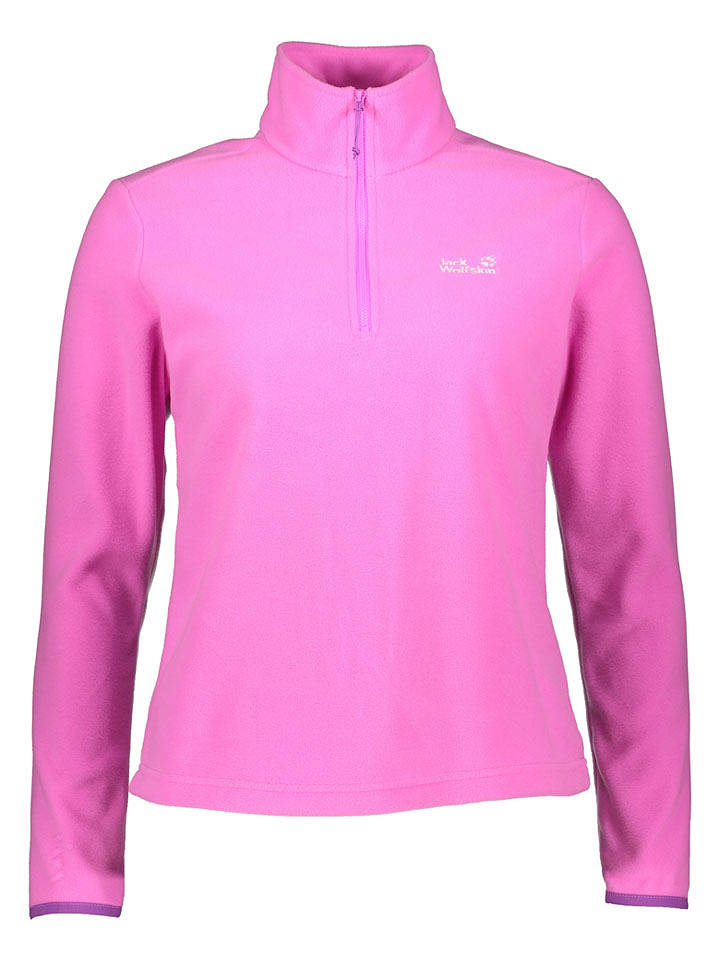 Jack Wolfskin Fleecepullover "Taunus" in Pink - M