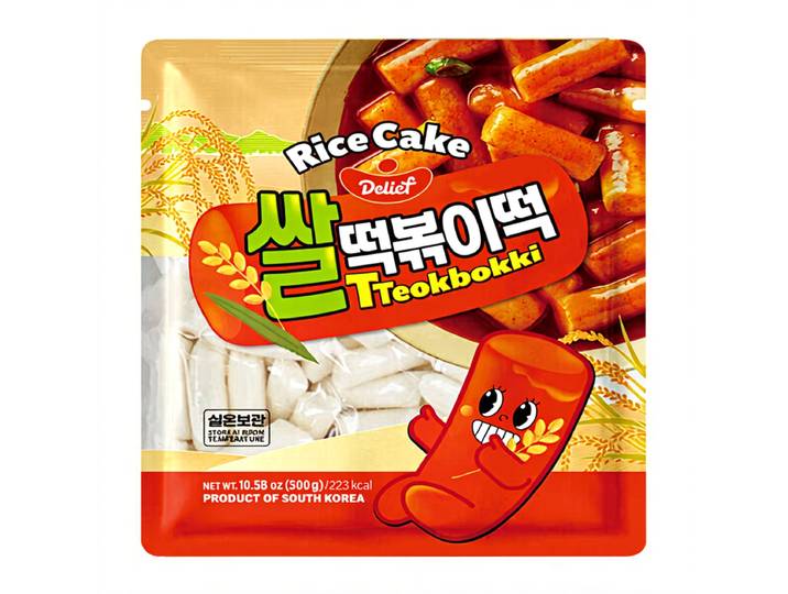 Delief rijstcakes voor tteokbokki 300 g