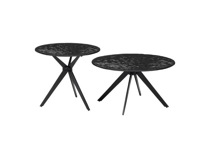 Couchtisch Conti Schwarz, 2er Set