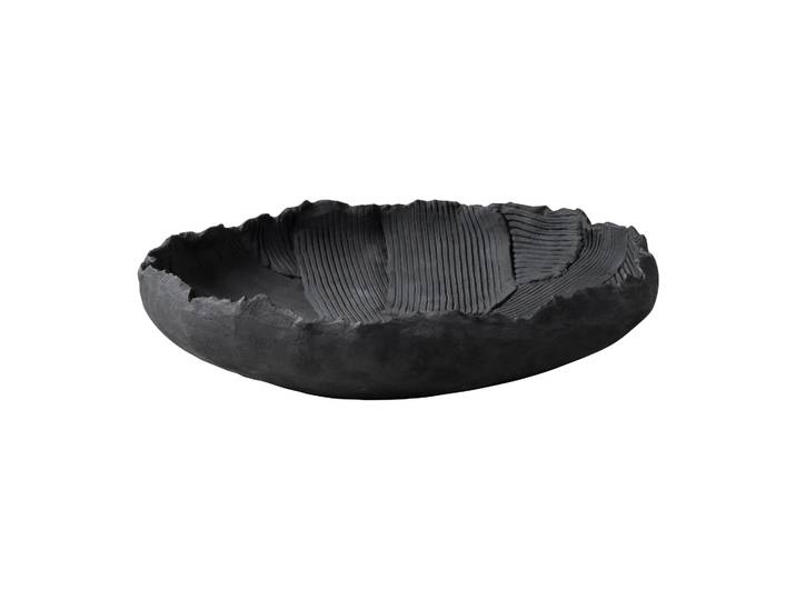 Mette Ditmer Bol Art piece patch Ø35 cm Black