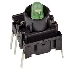 MEC 3FTH920 Multimec 3F Series Schalter 24 V 50 mA tastend Grün (L x B x H) 10 x 10 x 10.40 mm IP67 1 St.