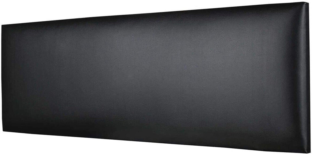 Ebern Designs Eulinda Upholstered Faux Leather Headboard Brown Kingsize (5')