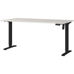 Germania-Werke Schreibtisch höhenverstellbar (elektrisch) »Boras« 180 cm schwarz, 180x119x80 cm