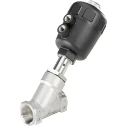 Bürkert, Pipeline, 3/4" SS Angle Valve,0-16 bar, for Liquid
