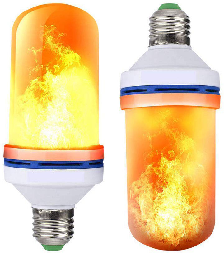 Lampadina Led Effetto Fiamma Fuoco Forhome® Flame Light Bulb Fire Effect Per Nat