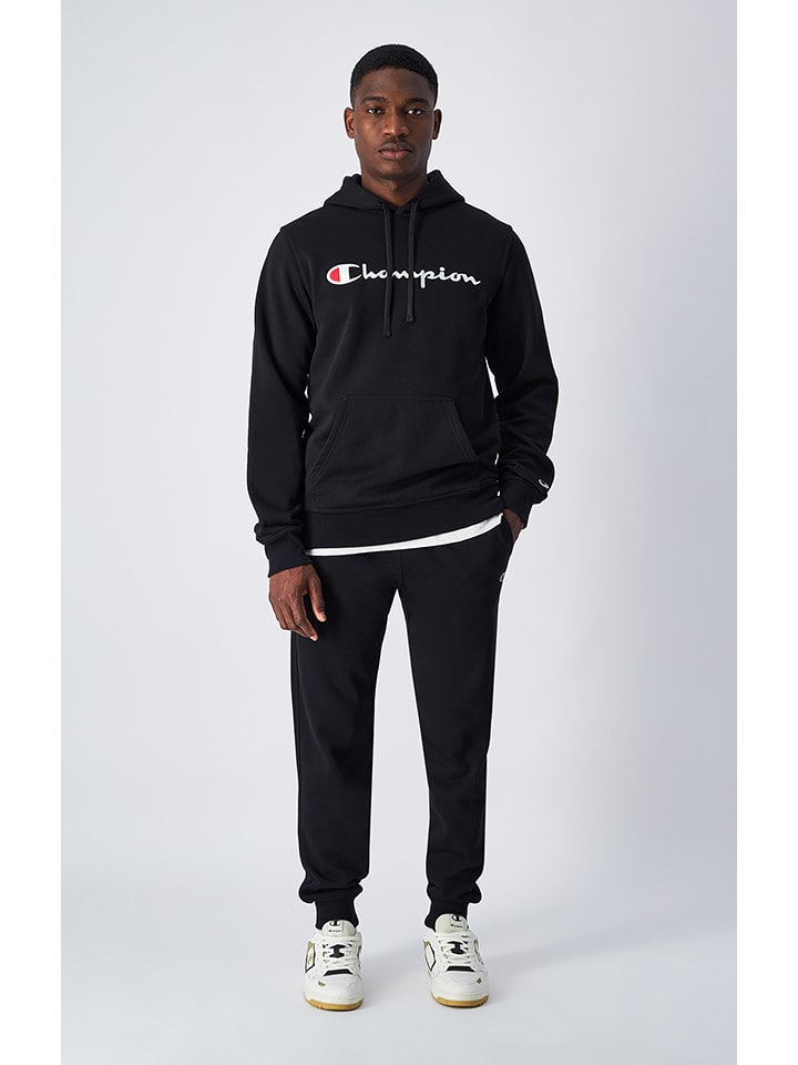 Champion Sweathose in Schwarz - M