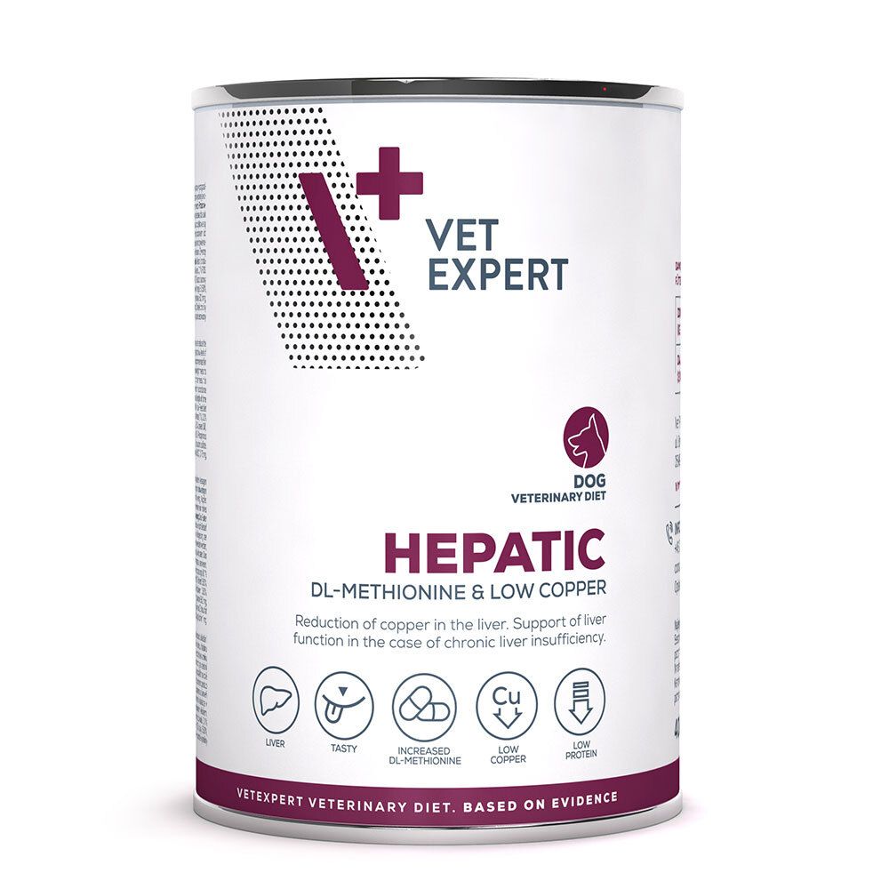 Vetexpert Hepatic DOG DS 400 g Futter