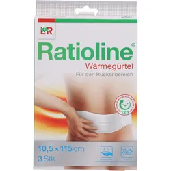 Ratioline Wärmegürtel Rückenbereich 10.5x115 cm 3 ST
