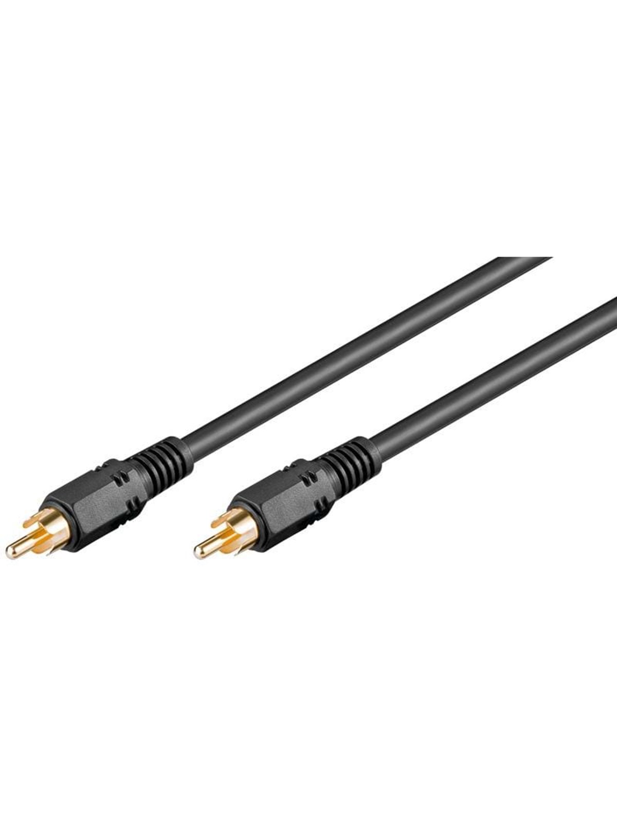 Pro RCA Mono Cable - Black - 2m