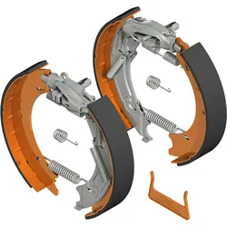 Knott Bremsbacken Set für die Bremsentypen 25-2025 und 20-2425/1 automatische Nachstellung passend für 25-2025