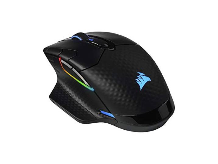 Corsair Dark Core RGB Pro, Draadloze/Bedrade Gaming Muis – Zwart