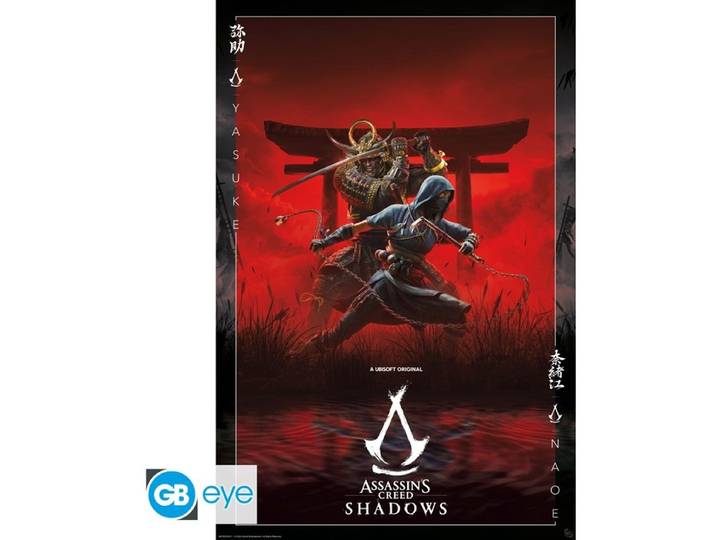 Poster Assassins Creed - Shadow Key Art 61x91\,5cm