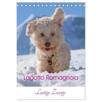 Lagotto Romagnolo - Lustige Zwerge (Tischkalender 2027 DIN A5 hoch), CALVENDO Monatskalender