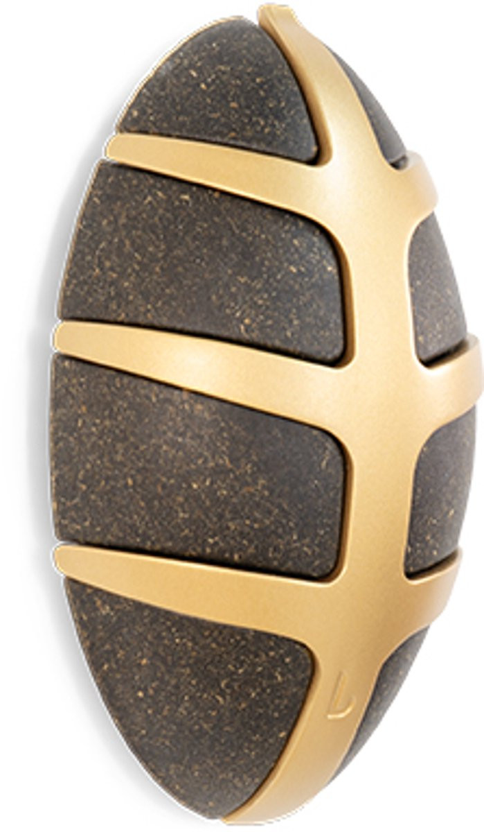 Spinder Design kapstok Bio Bug met 7 haken in Bio / Goud