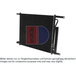 Kondensator Klimaanlage AKS DASIS 522064N für Chevrolet Aveo Kalos