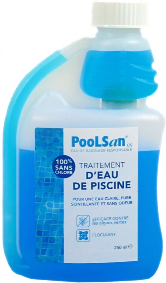 Bouteille doseuse Désinfectant Poolsan sans chlore piscine 250ml