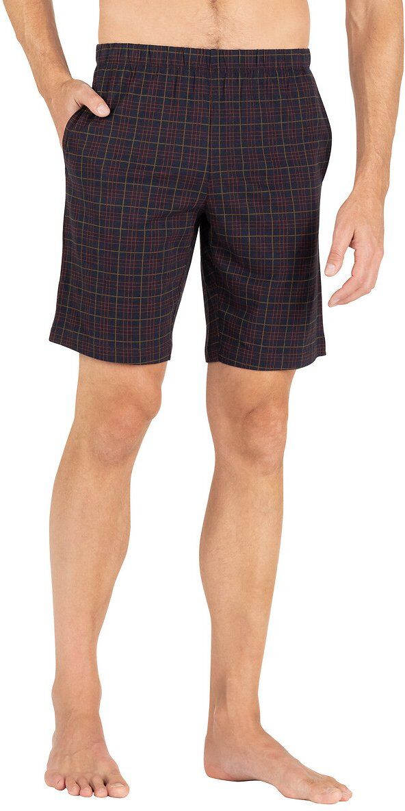 EMINENCE Pyjama short carreaux col tunisien