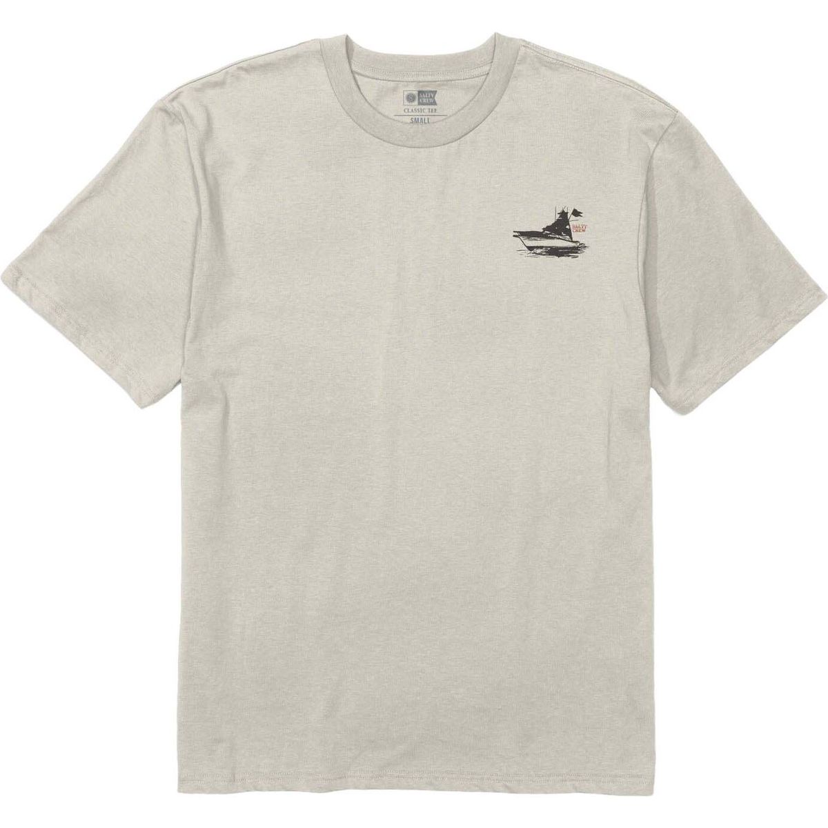 Salty Crew Onboard Classic Short Sleeve Tee moonbeam (MOONBEAM) M 25035143-MOONBEAM-M