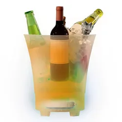 Bunter runder Eisbehälter/Frappé-Maker mit Bluetooth, 7 l