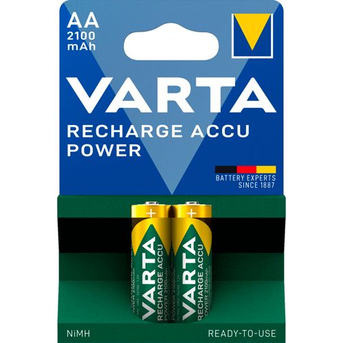 100x2 Varta Rechargeable Accu NiMh 2100 mAh Mignon VPE Masterk