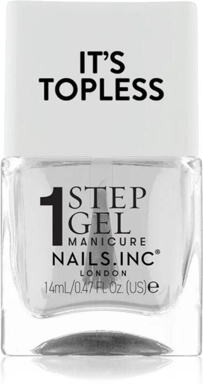 Nails Inc. It’s Topless gel nail polish with long-lasting effect shade Mia 14 ml