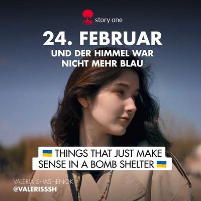 24. Februar... und der Himmel war nicht mehr blau (Nur bei uns!) - Valeria Shashenok,@valerisssh, Audio, 9783903715240