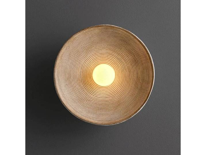 Applique Murale LED Rétro Japonaise en Résine, Luminaire Décoratif d'Nik, Idéal pour une Chambre à Coucher, un Salon, une Salle à Manger ou un Couloir