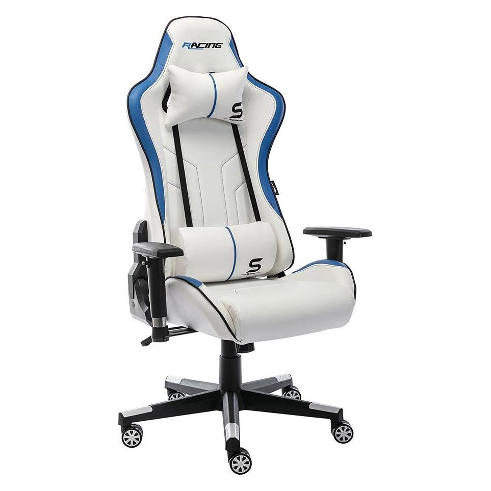 Racing White console edition gaming chair (69891860)