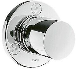 Hansgrohe Trio/Quattro Fertigmontageset 38933300 Unterputz-Ab- und Umstellventil, polished red gold