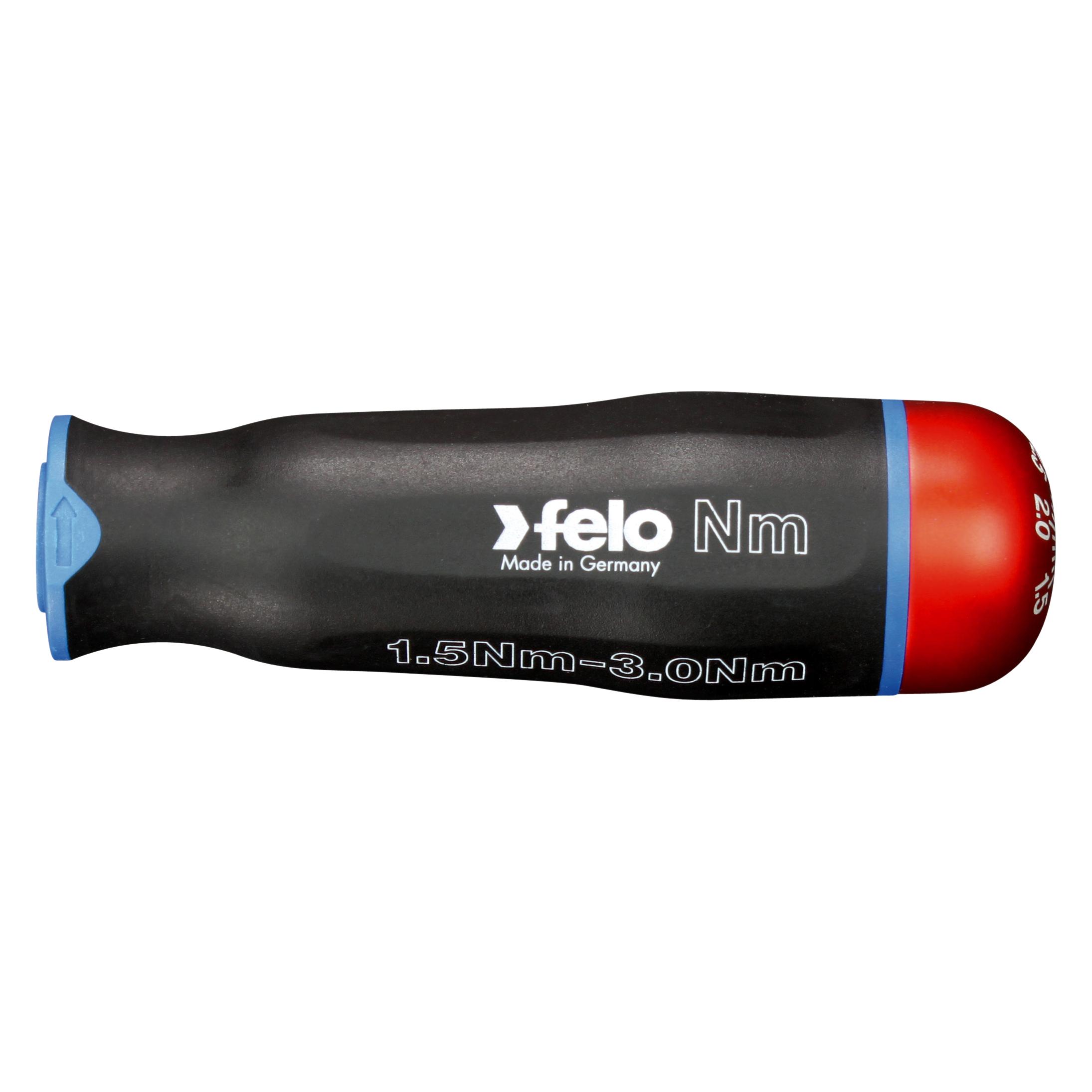 Felo Nm Drehmoment-Schraubendrehersatz 1,5 - 3,0 Nm,14-tlg. (1.50 - 3 Nm) (00010099216)