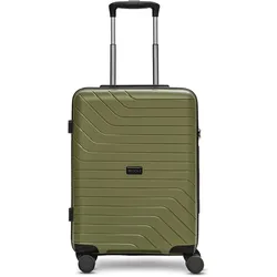 Redolz Essentials 05 CABIN 4 Rollen Kabinentrolley 55 cm, Koffer, Grün