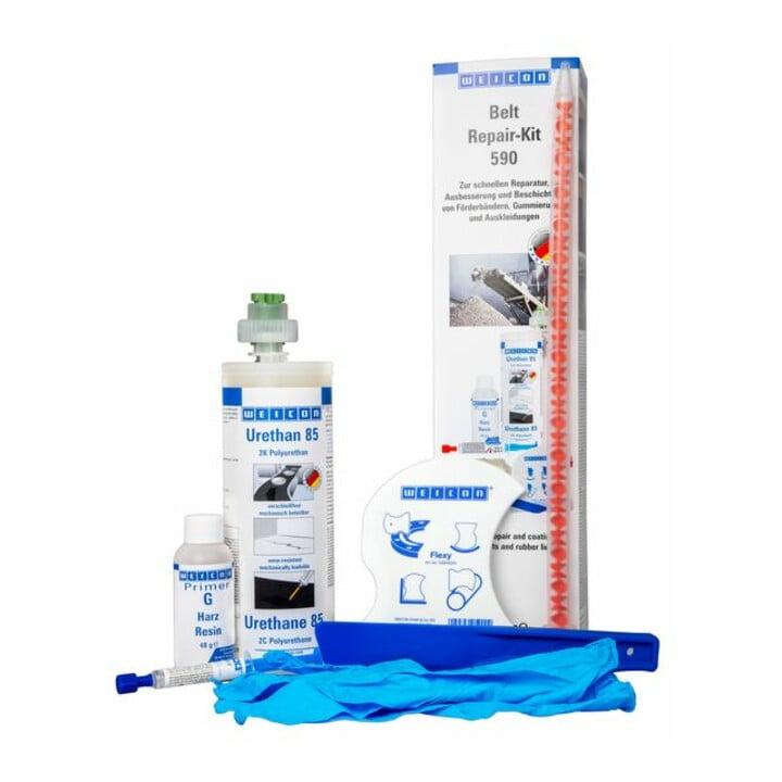 Weicon Belt Repair Kit zur Reparatur von Förderbändern und Riemen 590 g Set, 10851015)